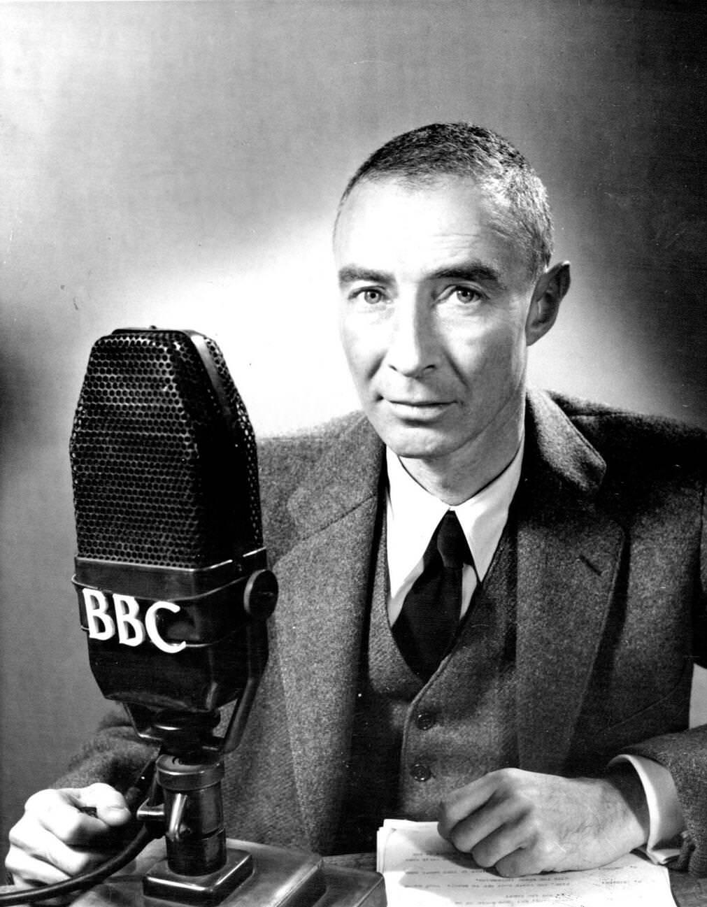 #21 J. Robert Oppenheimer, giving the 1953 BBC Reith Lectures, November 11, 1953.