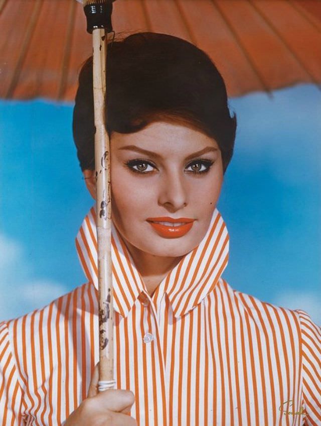 #41 Sophia Loren, 1959.