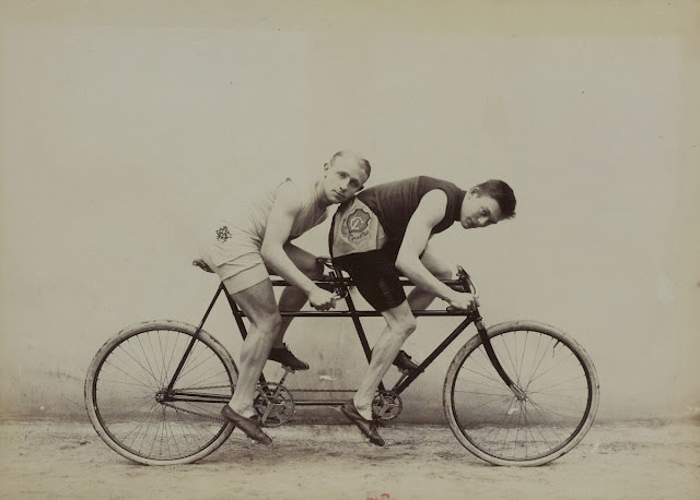 The Early Days of Tandem Cycling Sport Seen in Jules Beau’s 19th Century Photos Sports