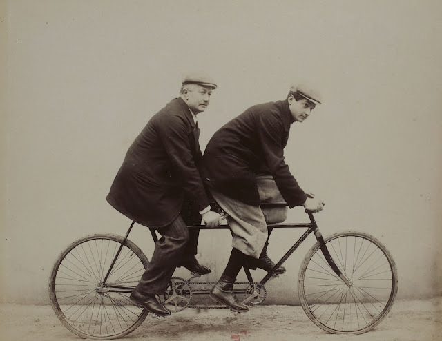 The Early Days of Tandem Cycling Sport Seen in Jules Beau’s 19th Century Photos Sports