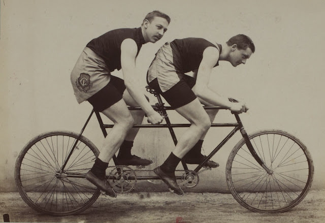 The Early Days of Tandem Cycling Sport Seen in Jules Beau’s 19th Century Photos Sports
