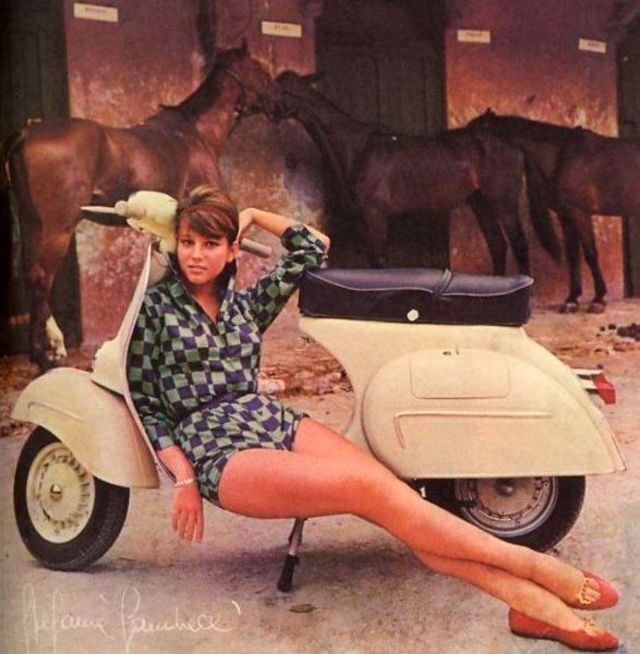 Vintage Vespa Ads and the Celebrities Who Loved Them: A Glimpse into Scooter Glamour Vehicles &; Tra
