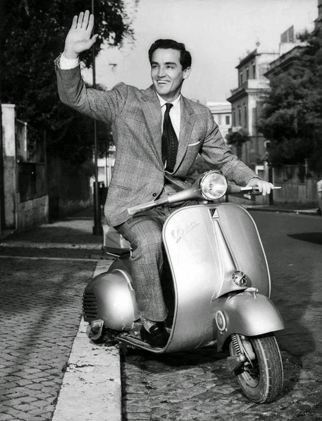 Vintage Vespa Ads and the Celebrities Who Loved Them: A Glimpse into Scooter Glamour Vehicles &; Tra