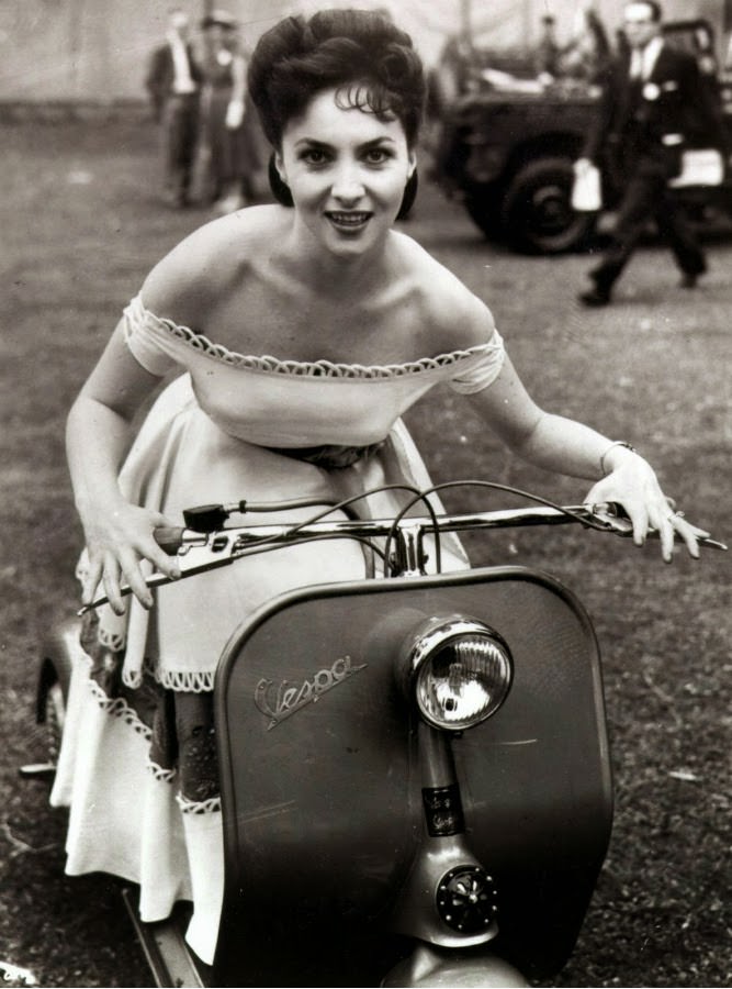 Vintage Vespa Ads and the Celebrities Who Loved Them: A Glimpse into Scooter Glamour Vehicles &; Tra