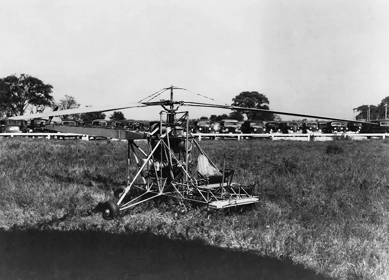 A Look Back at the Vought-Sikorsky VS-300: Pioneering the Skies as the World’s First Successful Helicopter
