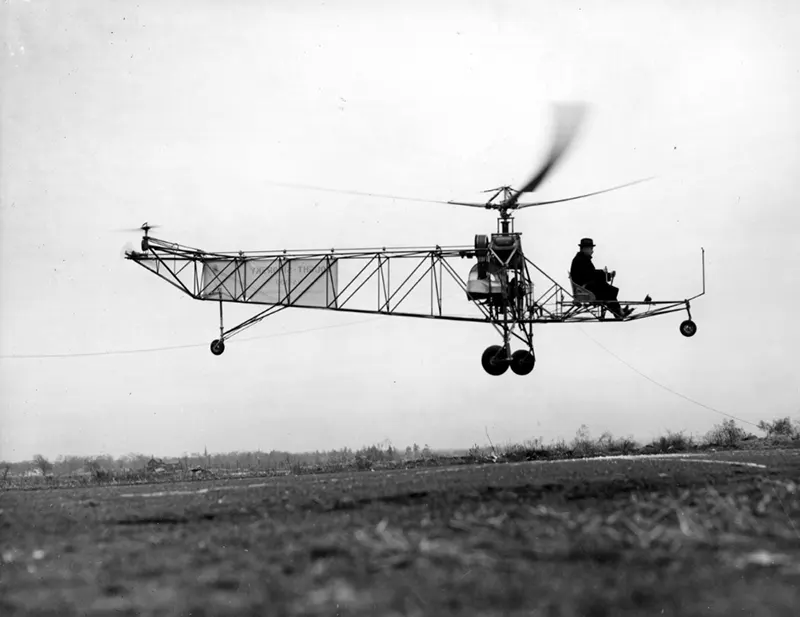 A Look Back at the Vought-Sikorsky VS-300: Pioneering the Skies as the World’s First Successful Helicopter