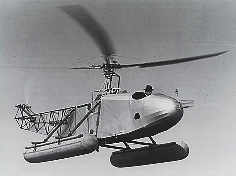 A Look Back at the Vought-Sikorsky VS-300: Pioneering the Skies as the World’s First Successful Helicopter