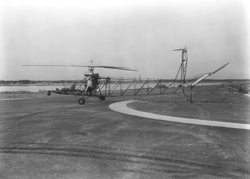 A Look Back at the Vought-Sikorsky VS-300: Pioneering the Skies as the World’s First Successful Helicopter