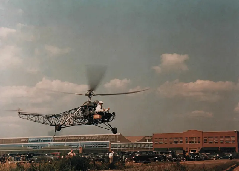 A Look Back at the Vought-Sikorsky VS-300: Pioneering the Skies as the World’s First Successful Helicopter