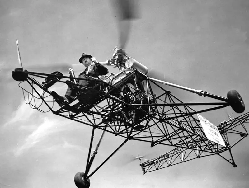 A Look Back at the Vought-Sikorsky VS-300: Pioneering the Skies as the World’s First Successful Helicopter