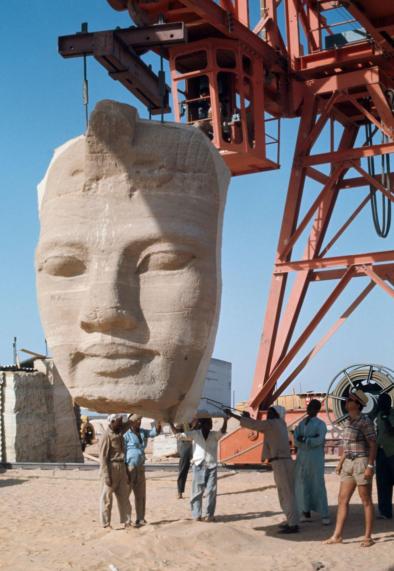 #10 The relocation of Abu Simbel’s ancient temple in 1967