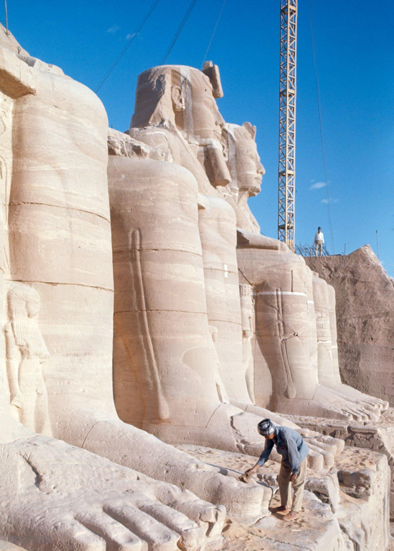#14 The relocation of Abu Simbel’s ancient temple in 1967