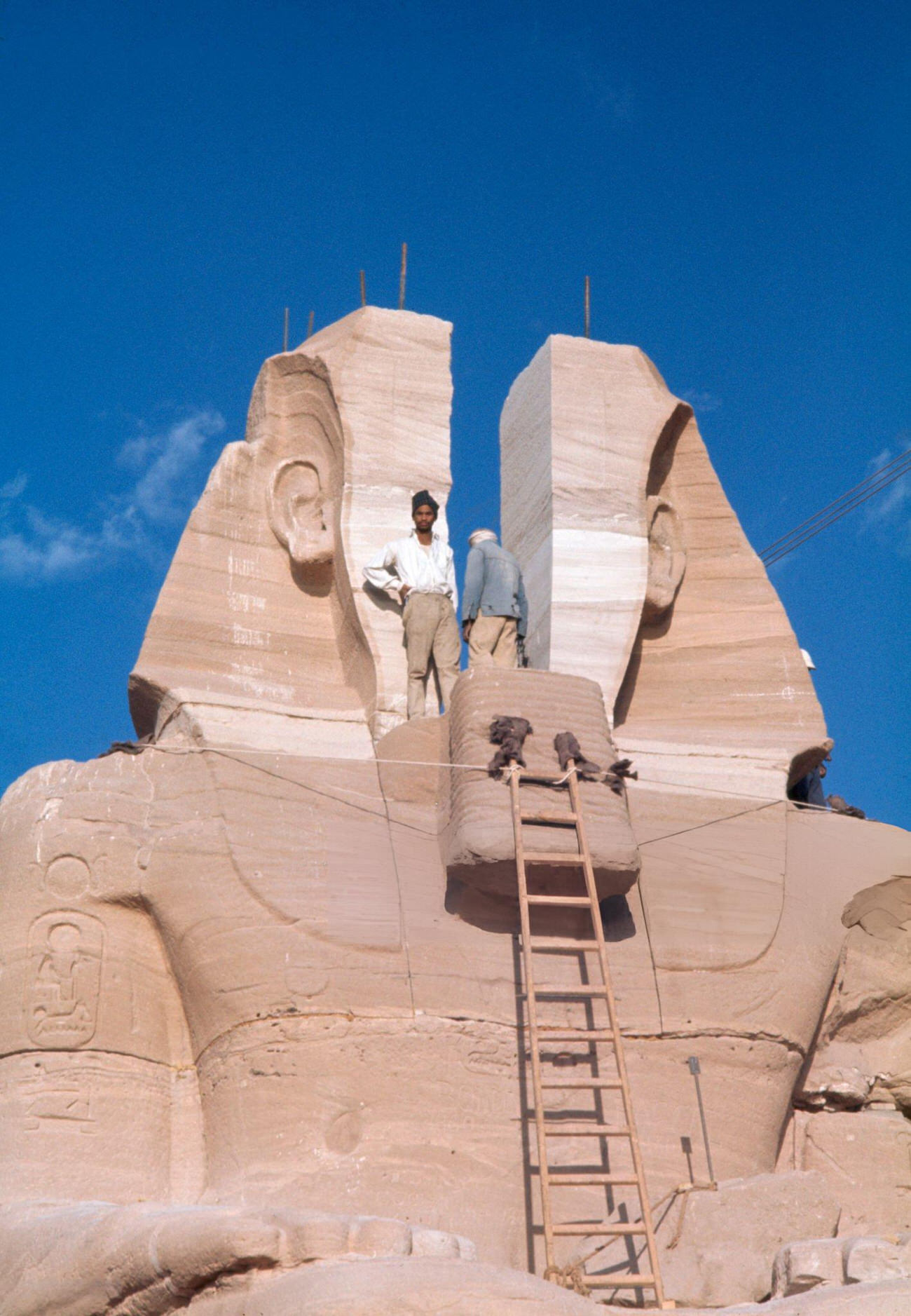 #15 The relocation of Abu Simbel’s ancient temple in 1967
