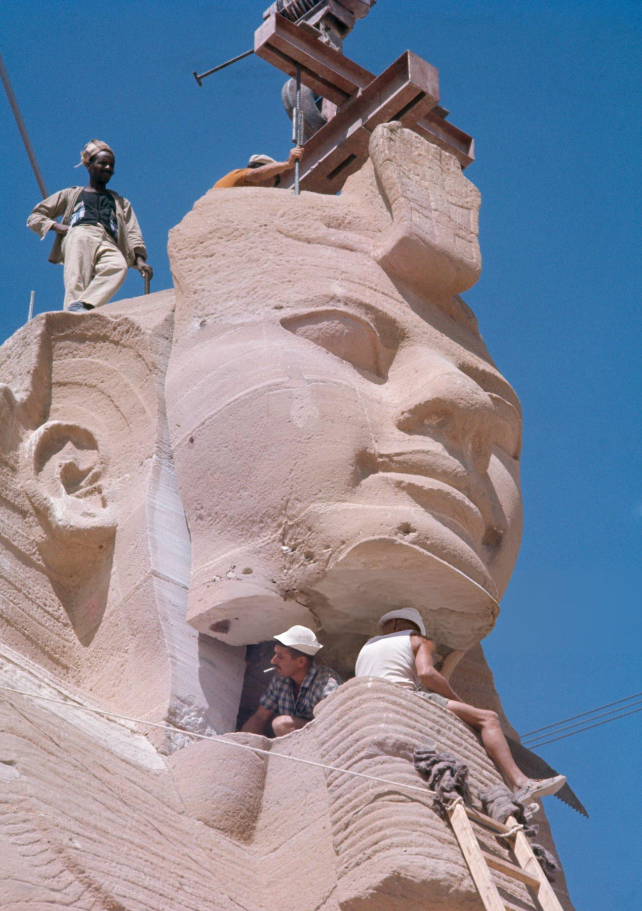 #18 The relocation of Abu Simbel’s ancient temple in 1967