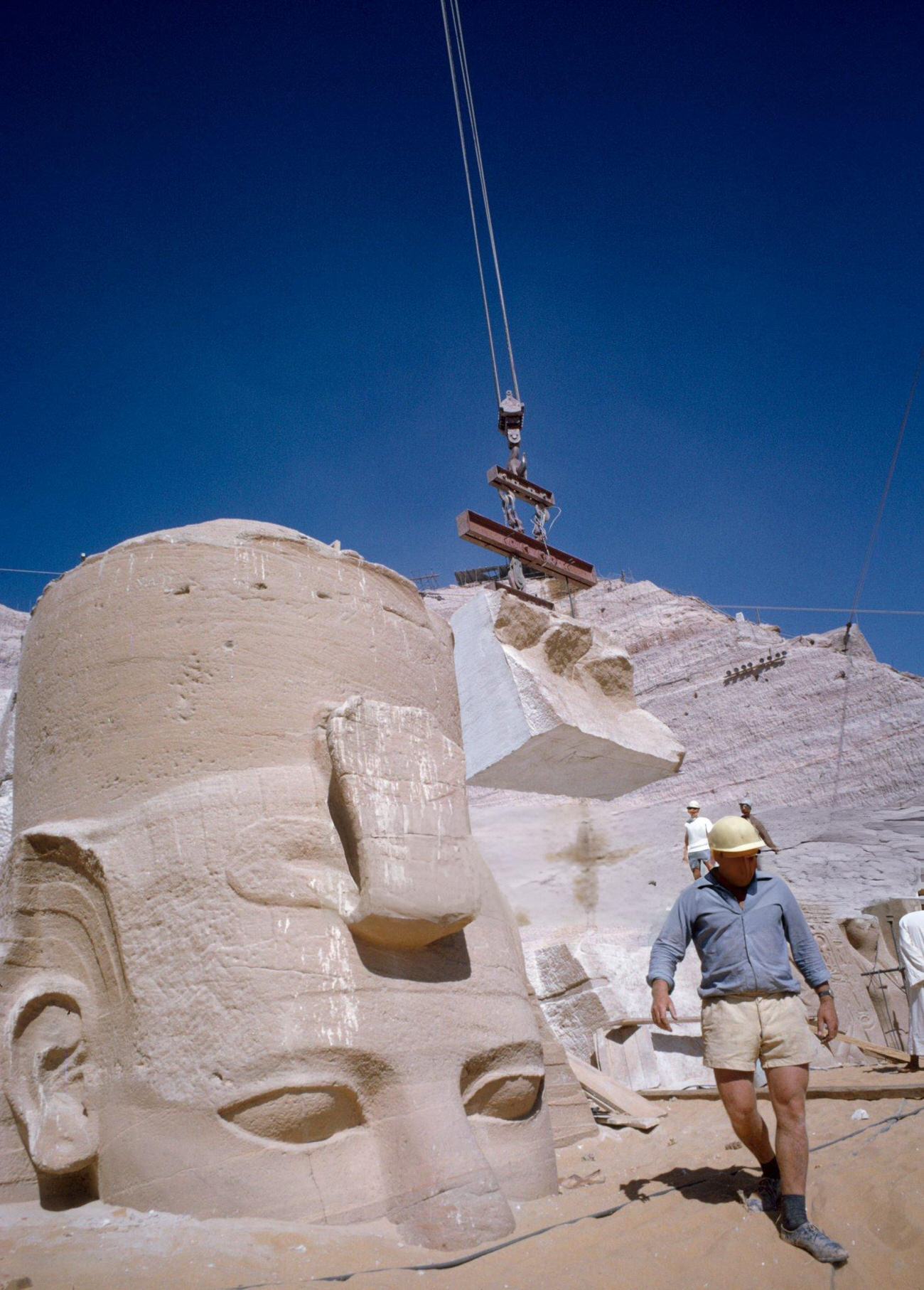#20 The relocation of Abu Simbel’s ancient temple in 1967