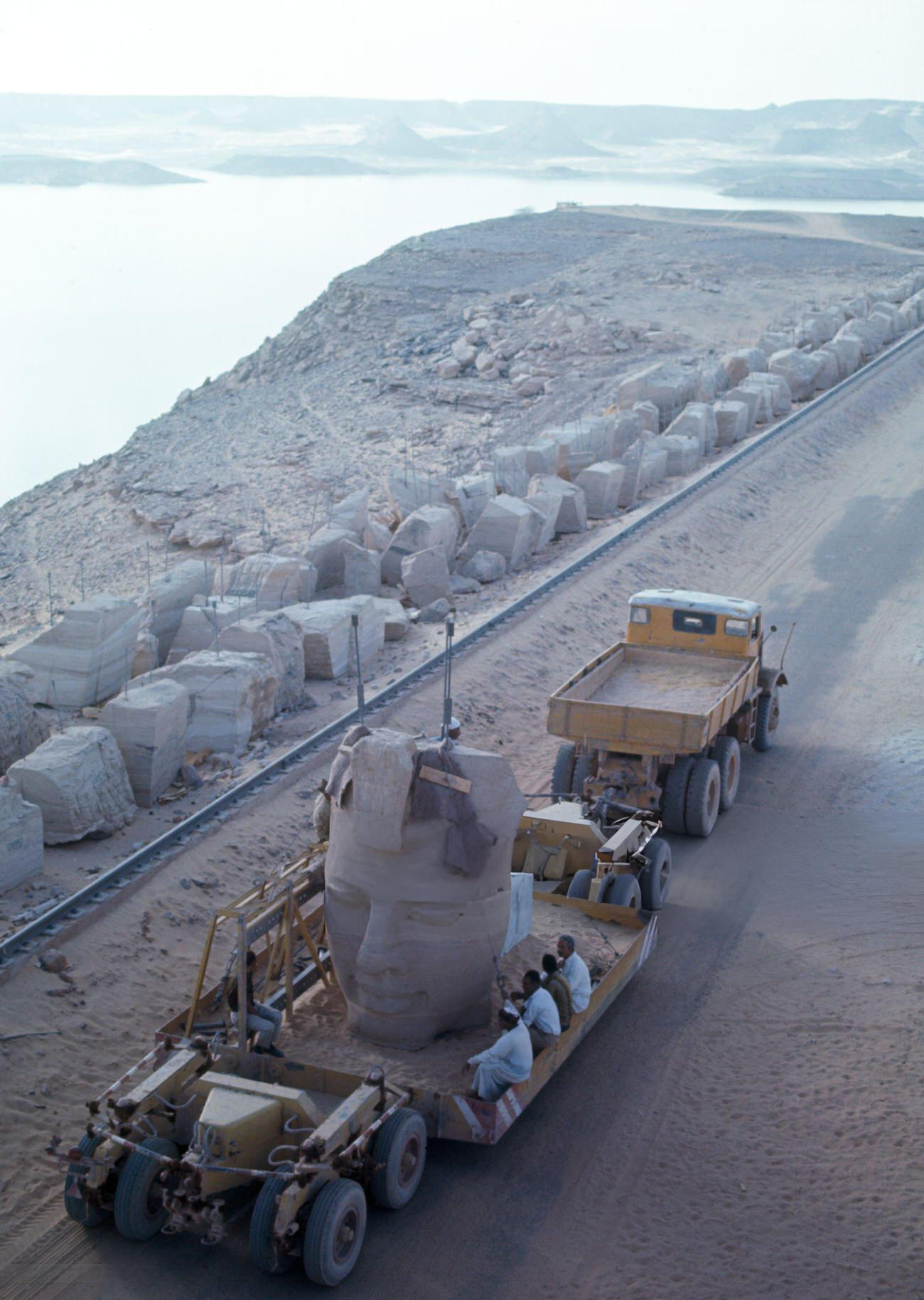 #8 The relocation of Abu Simbel’s ancient temple in 1967