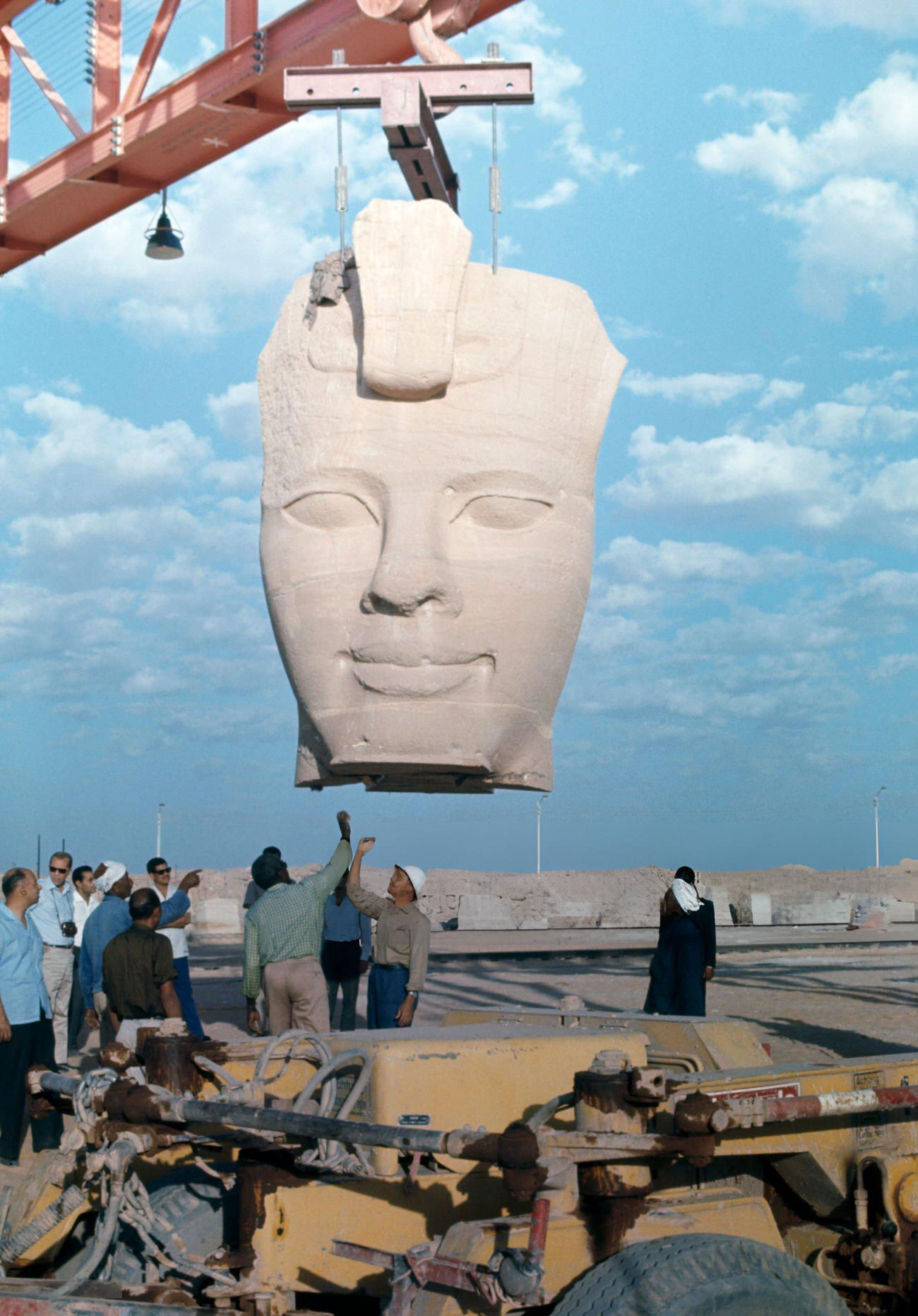 #9 The relocation of Abu Simbel’s ancient temple in 1967