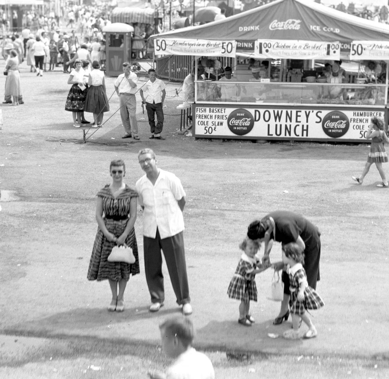 #17 Al and Gail Shirk at the Ohio State Fair, circa 1955.