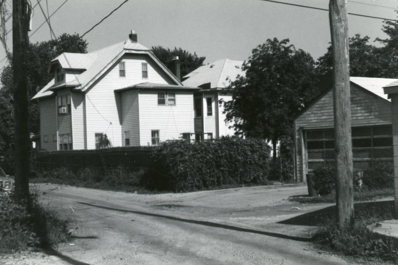 #77 Back of 22 N. Eldon Ave. in Hilltop, included in the Greater Hilltop Area Commission’s project, 1980s.