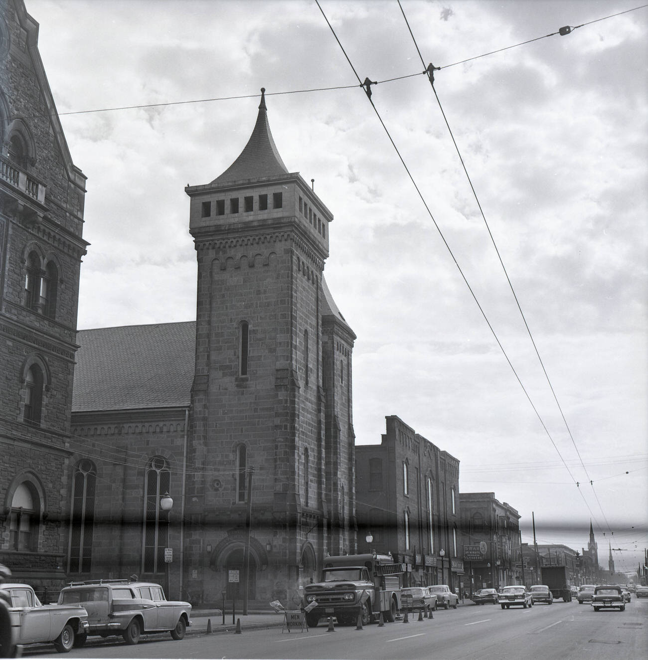 #1 Central Presbyterian Church’s stain glass window given by Ludwig Von Gerichten, displayed at the Chicago World’s Fair, 1961.