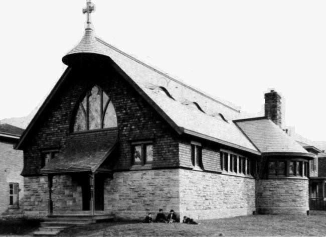#7 Church of the Good Shepherd, first services held April 10, 1887, Circa 1889.
