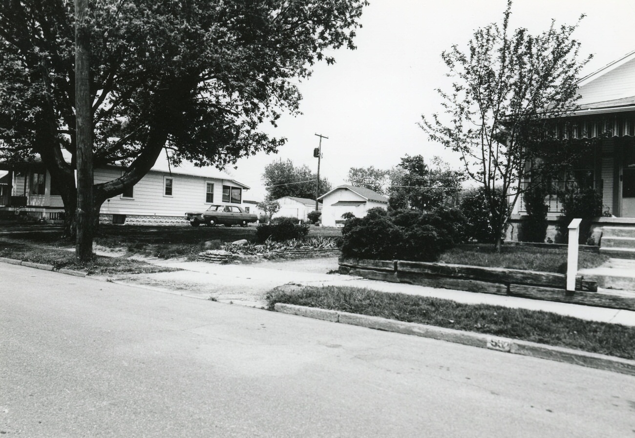 #8 View of 152 South Wheatland Ave. in Hilltop, part of the Greater Hilltop Area Commission’s historical and architectural guide, 1980s