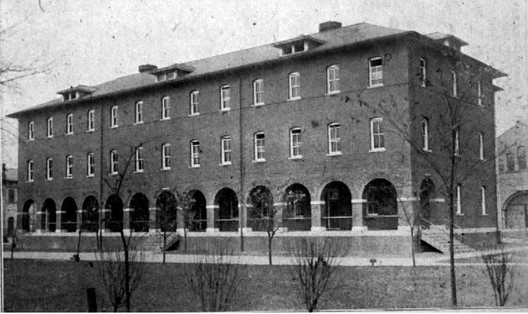 #12 12th Company headquarters at Fort Hayes barracks in Columbus, Ohio, 1910s