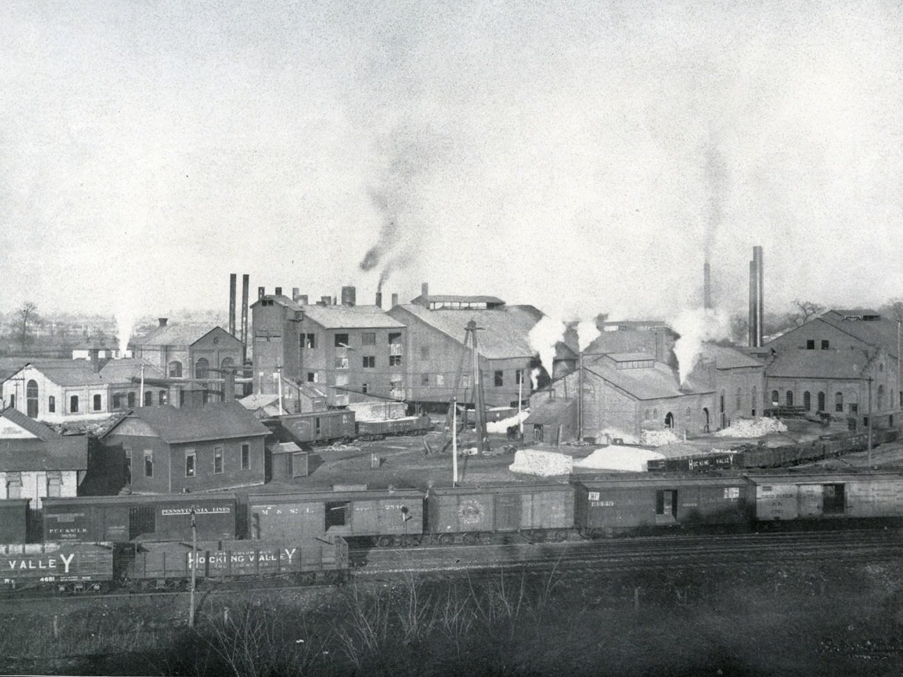 #29 National Steel Company’s large Columbus plant, 1900.