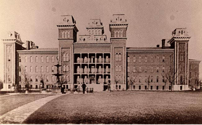 #17 Deaf and Dumb Asylum on East Town Street, Columbus, 1889.