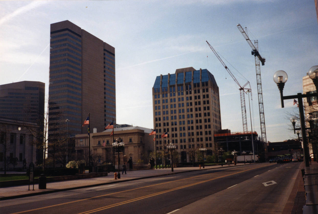#34 Construction of Fifth Third Center on Capitol Square, 1997.