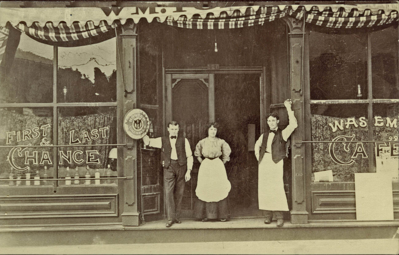 #68 First and Last Chance Saloon, owned by Salvatore Presutti, 1916.