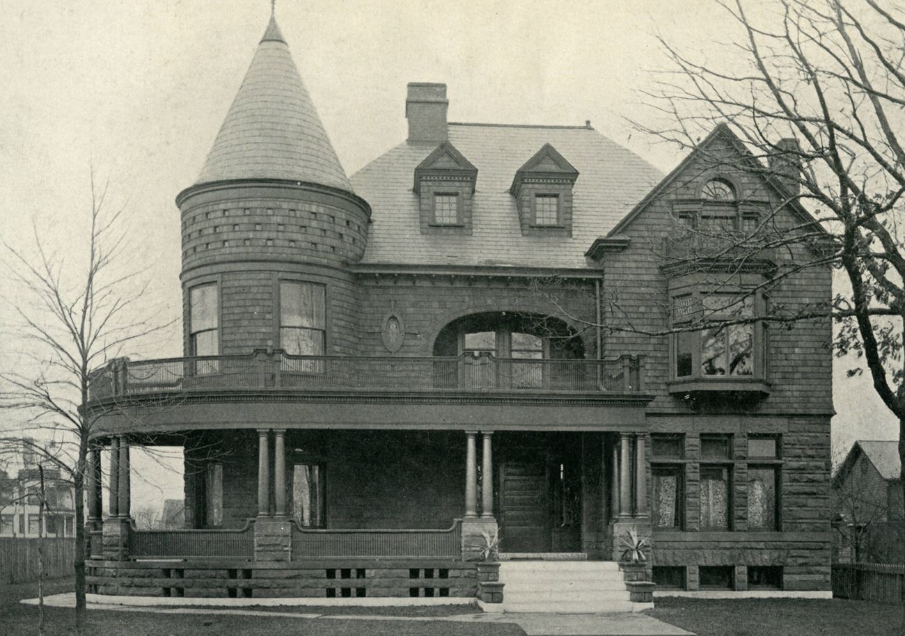 #52 Frank L. Hughes family home, Vice-President of Buckeye Buggy Company, 1890s