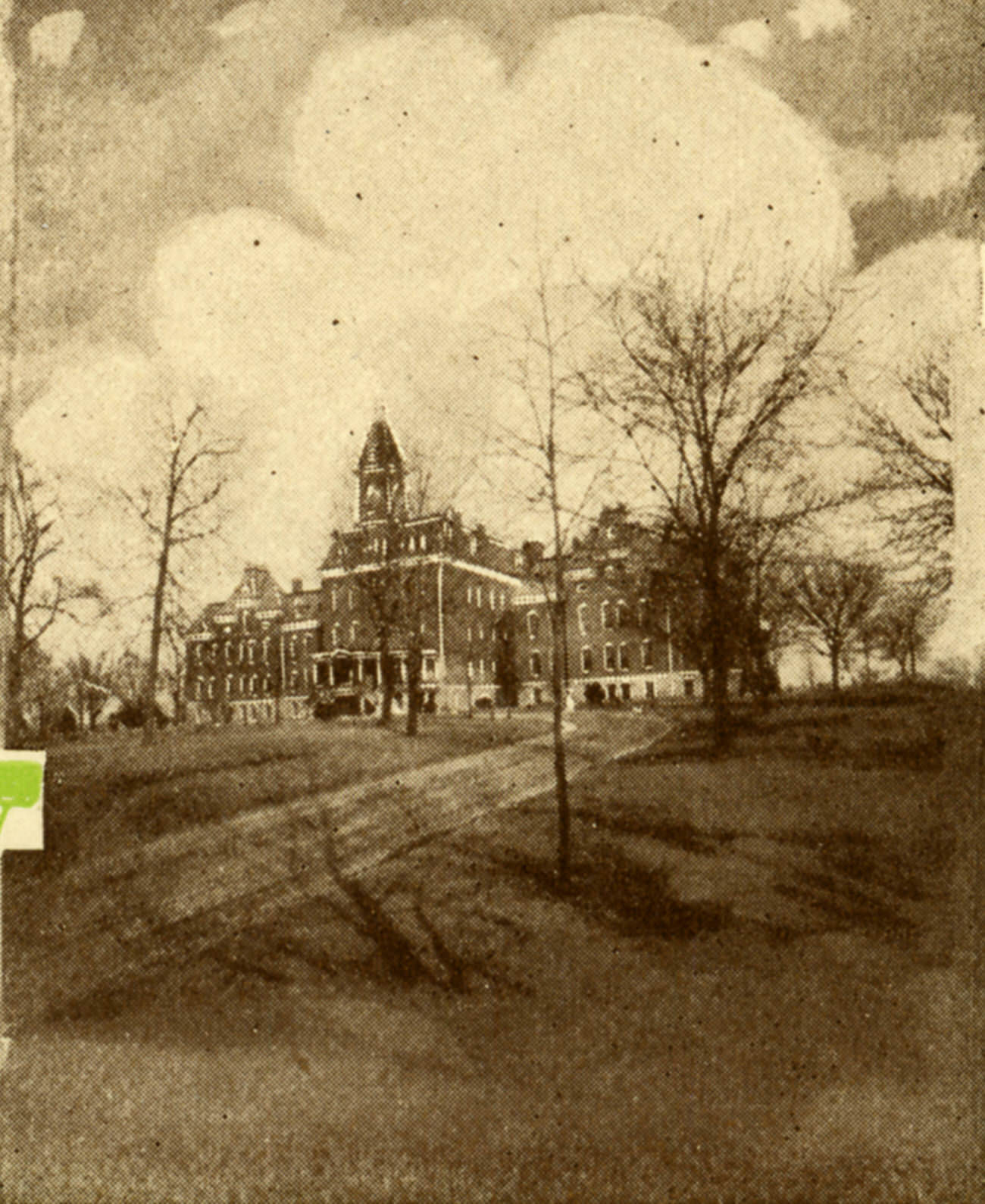 #74 Franklin County Children’s Home, built in 1880 and demolished in 1955, Circa 1915.
