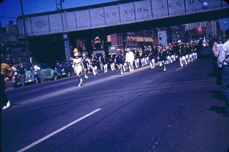 #39 Franklin County Sesquicentennial Parade on West Broad Street, 1953.
