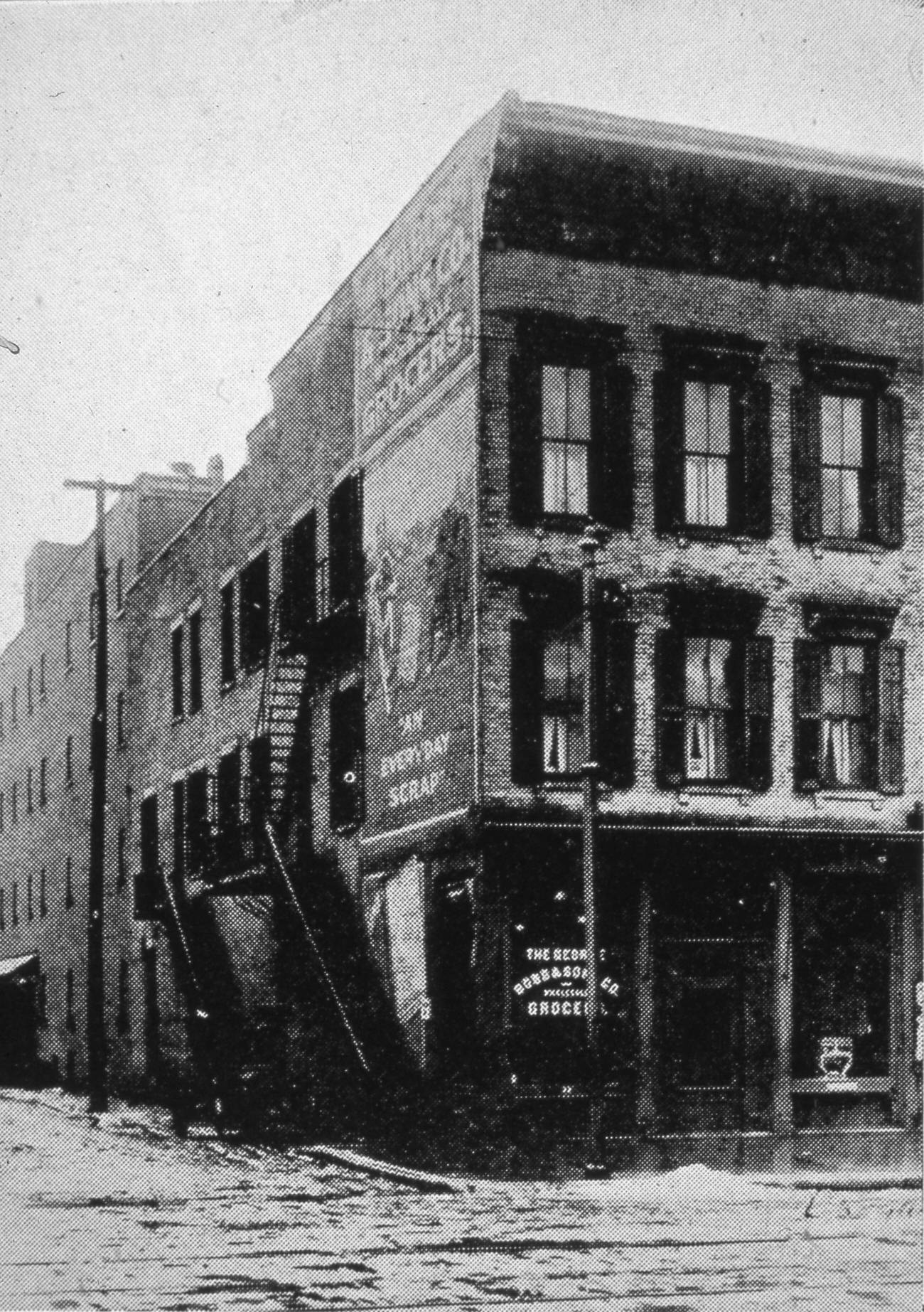 #77 George Bobb and Sons Company, wholesale grocers, history and operations, 1915.