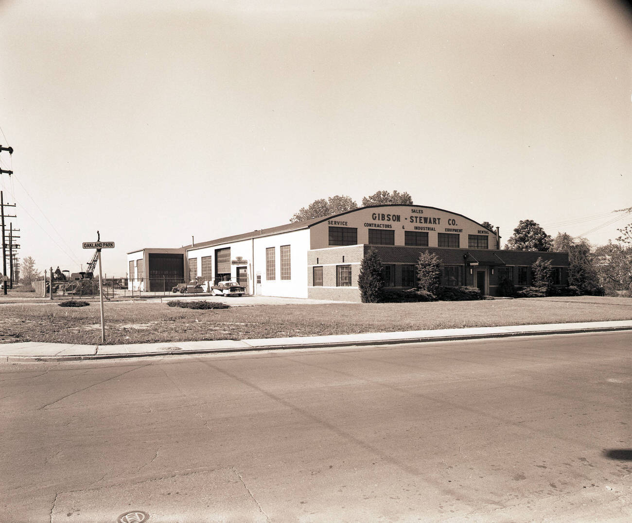 Gibson Stewart Company, a contracting and industrial equipment firm, 1952