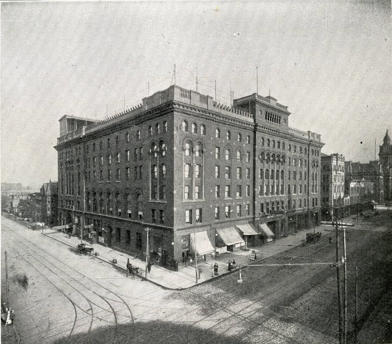 #59 Great Southern Hotel, a hub for political managers during state convention season, 1909.