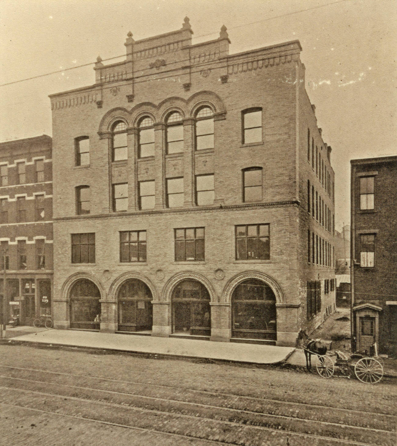 #59 Hanna Paint Company, James B. Hanna as president, Circa 1897.