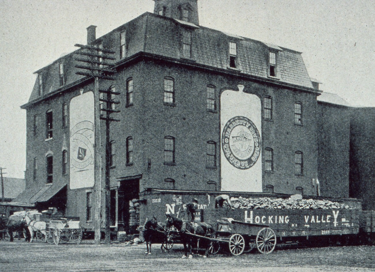 #63 Hardesty Brothers Flour Mill, Circa 1901.