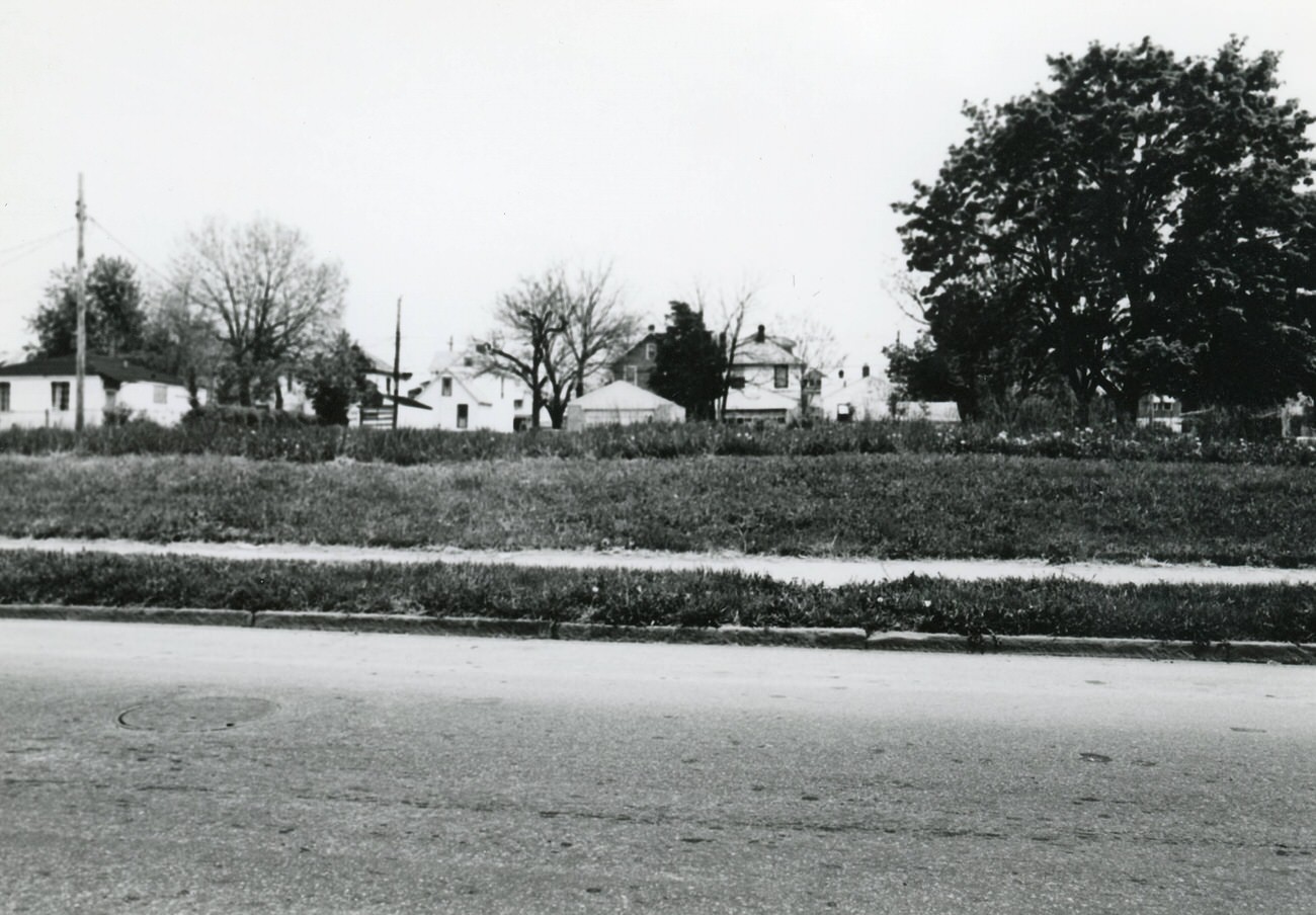 #106 A vacant lot in Hilltop, from the Hilltop U.S.A.: History and Homes project, 1980s