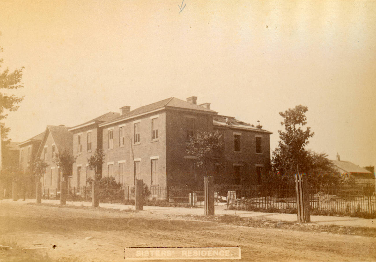 #66 Exterior of the Holy Cross Church Sisters Residence, 1891.