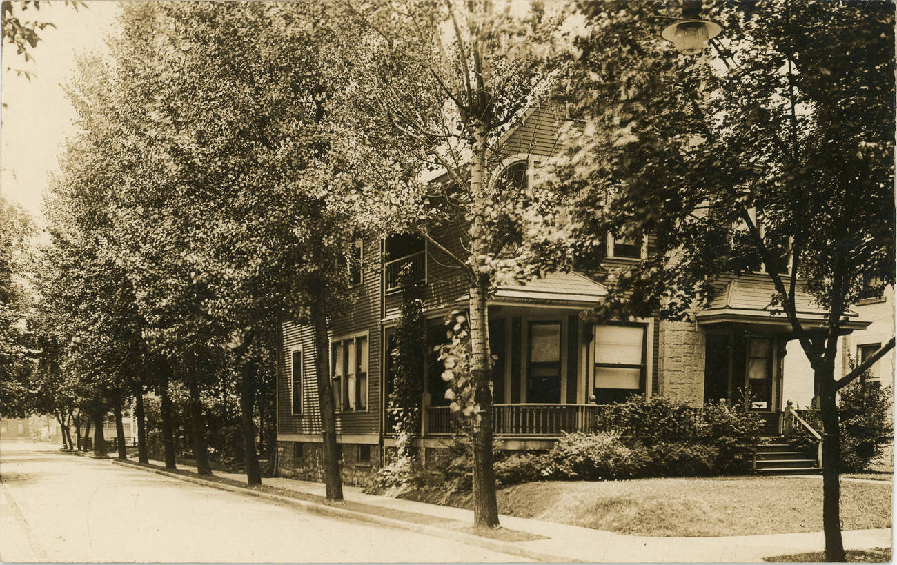 #34 Charles G. Henderson family home, demolished in 1960, bought in 1887.