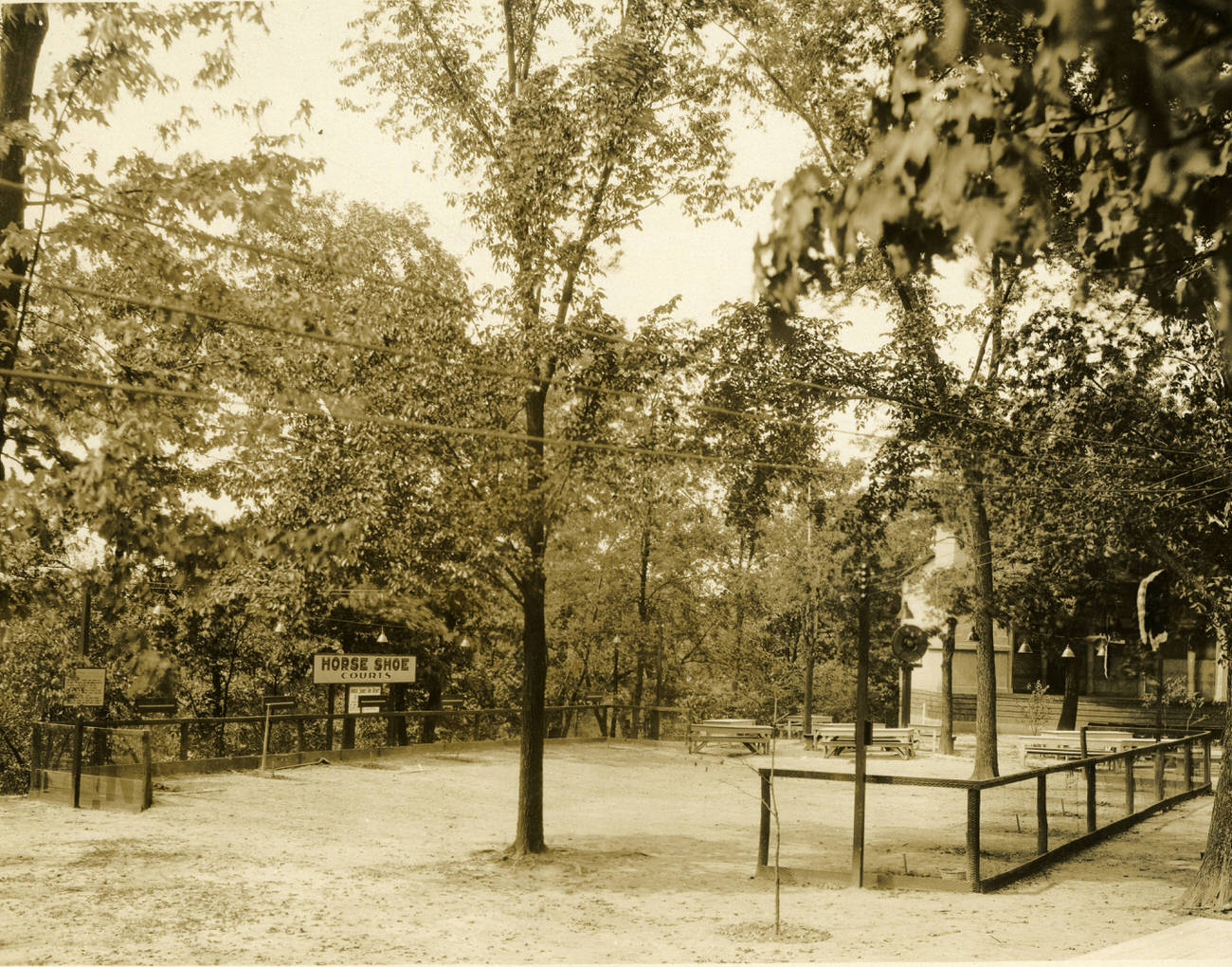 #96 Horseshoe Pits at Olentangy Park, Clintonville, Columbus, 1910s