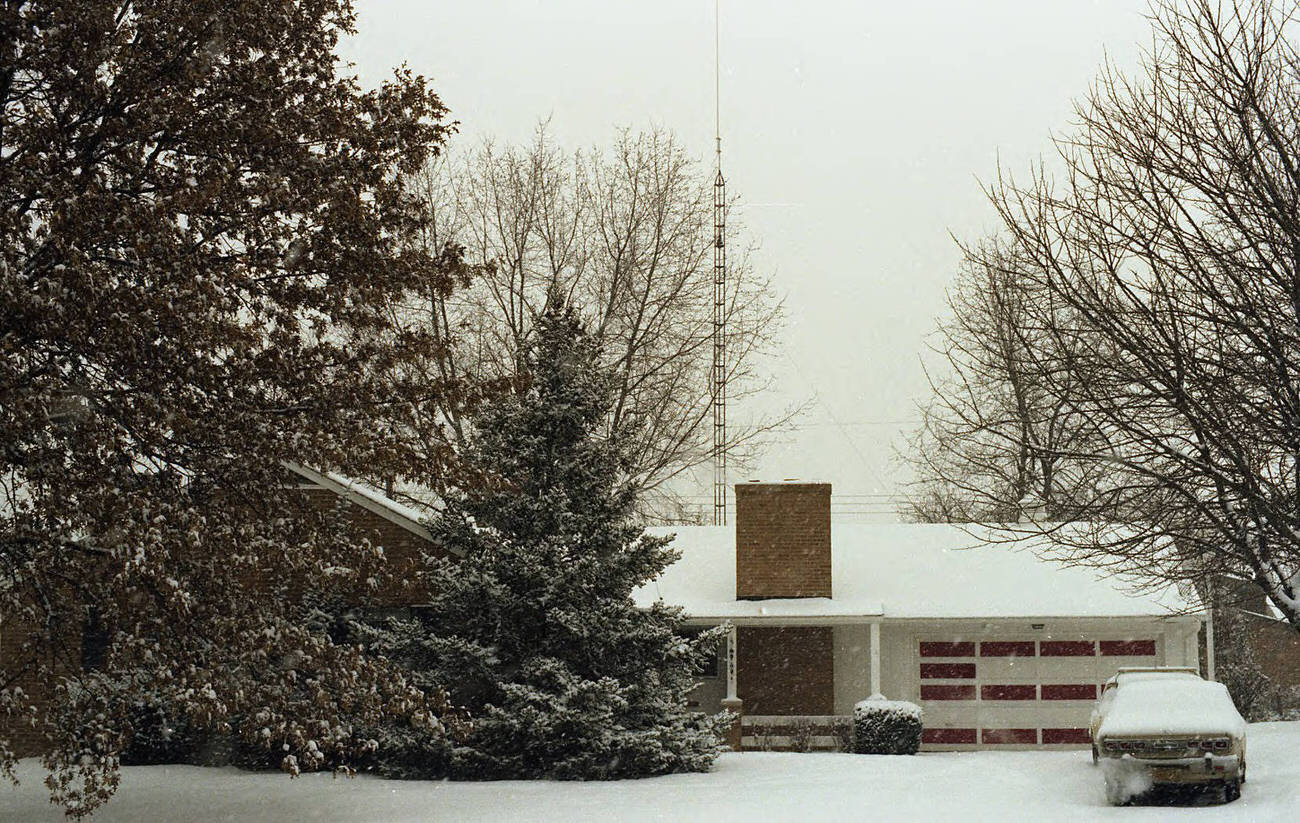 #3 House at 184 Crandall Drive in Worthington, a Columbus suburb, Ohio, 1975.