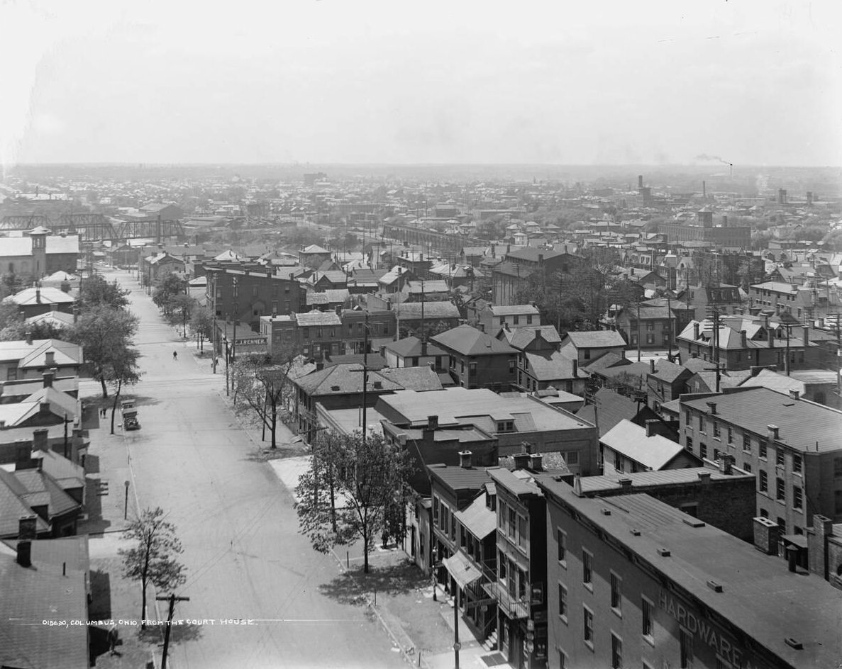#80 Columbus, Ohio, from the court house, 1903
