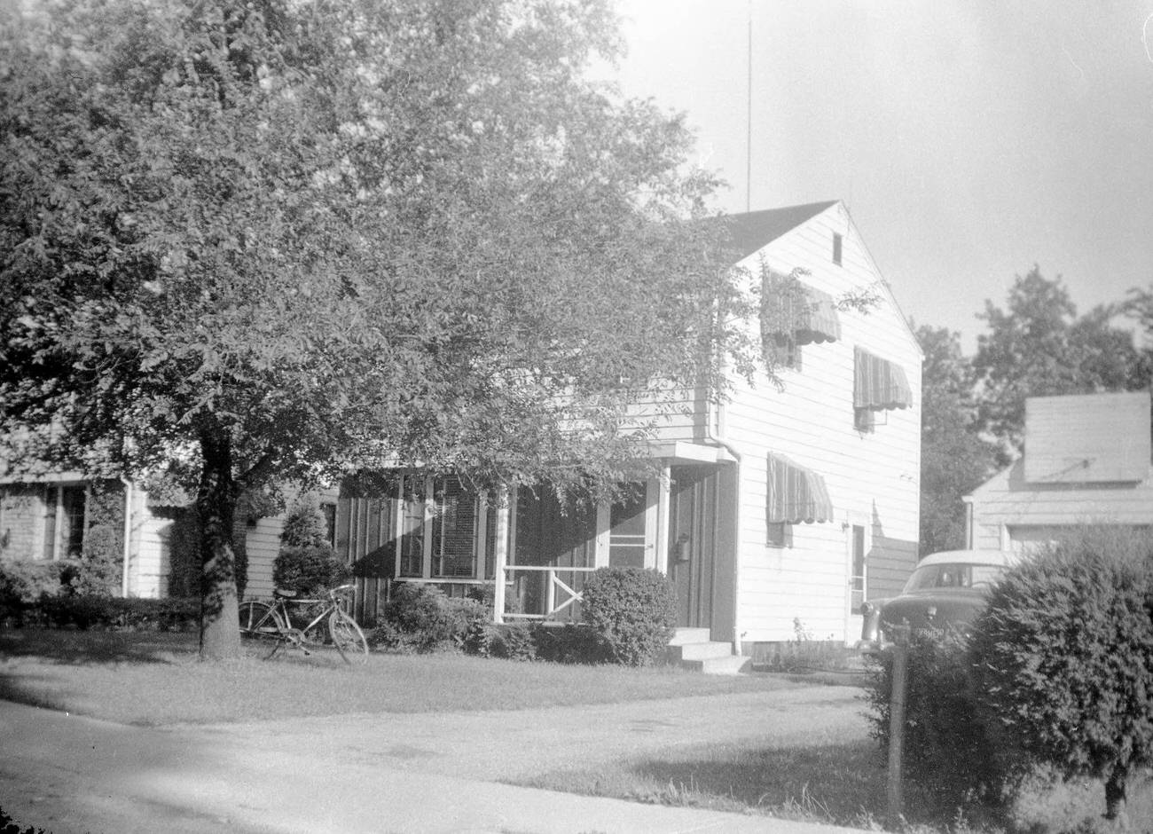 #9 House at 525 Meadoway Park, circa 1955.