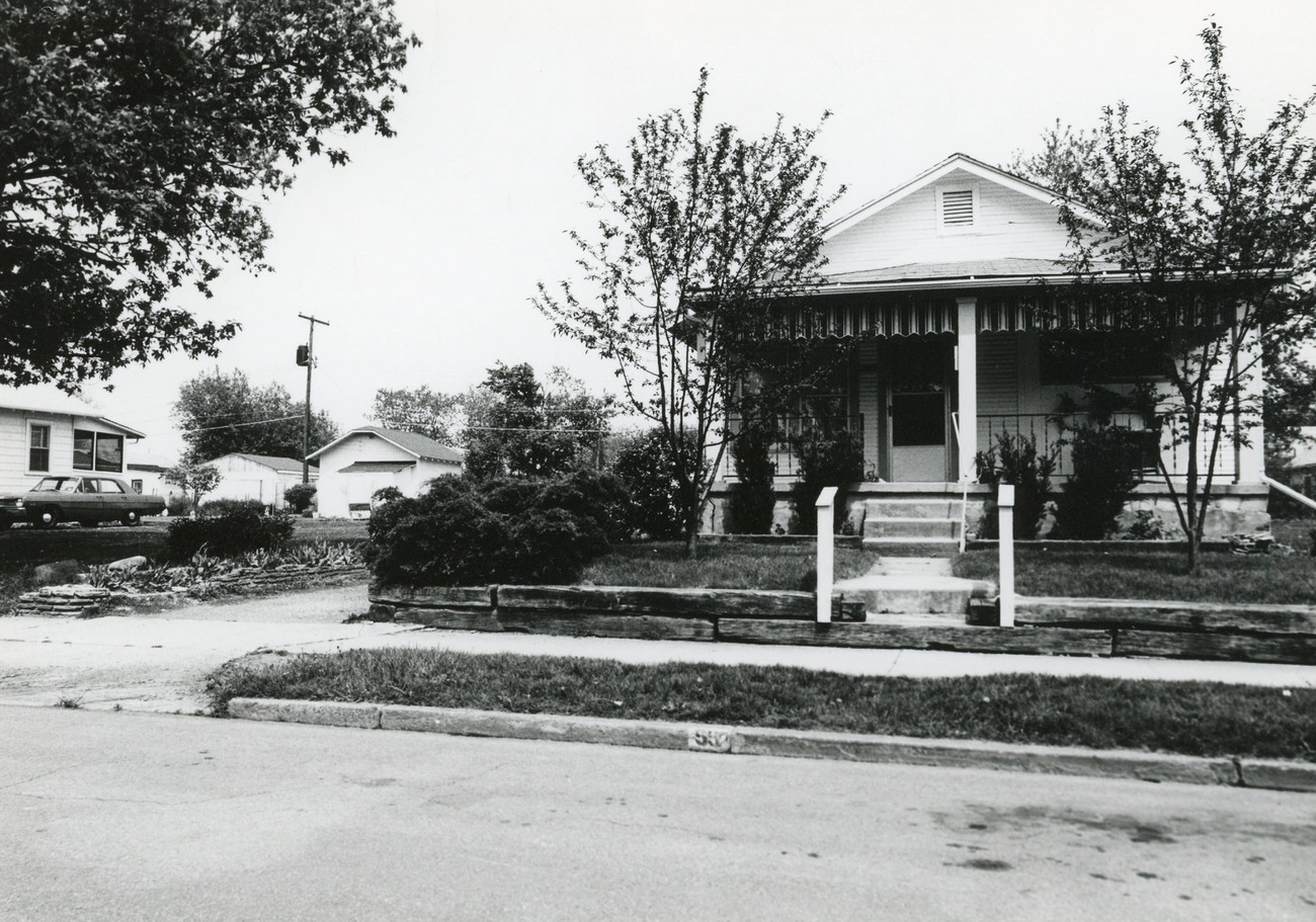 #134 552 South Wheatland Avenue in Hilltop, featured in the Greater Hilltop Area Commission’s guide, 1980s.