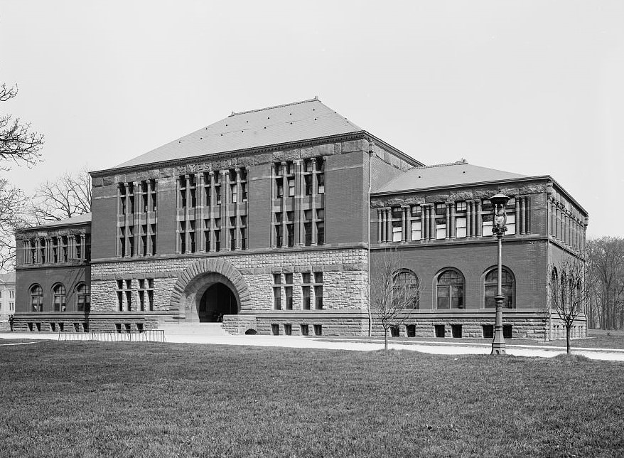 #105 Hayes Hall at Ohio State University, Columbus, Ohio, 1906.