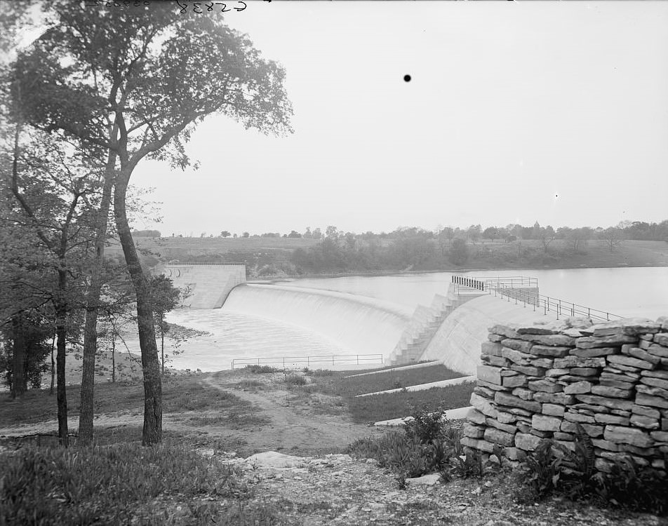 #112 Storage dam in Columbus, Ohio, 1900s