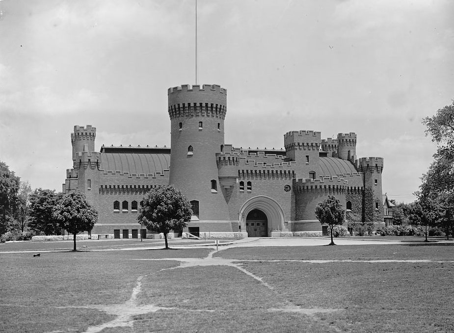 #126 The armory at Ohio State University, Columbus, Ohio, 1900s